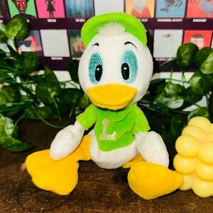 Disney Vintage Donald Duck Tales Nephew Louie Bean Plush